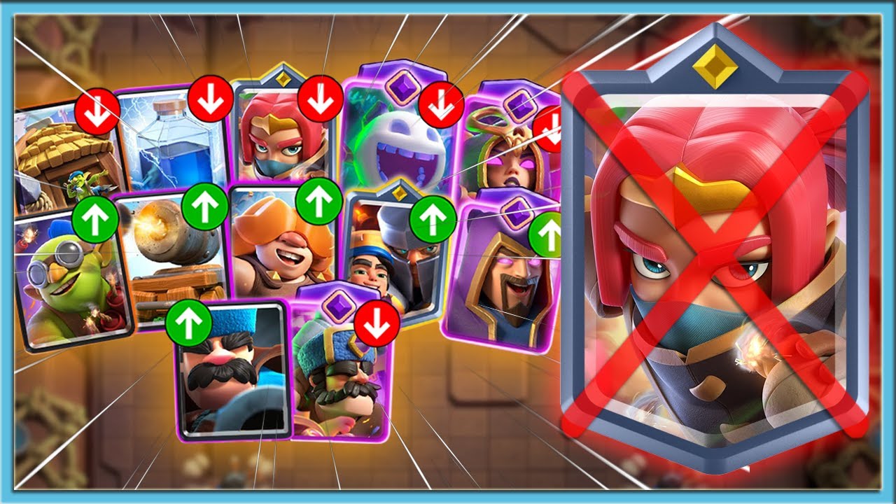 MINUS-SUPER-BANDITKA-I-PLYUS-EVOLYUTSIYA-MAGA-IZMENENIYA-BALANSA-Clash-Royale