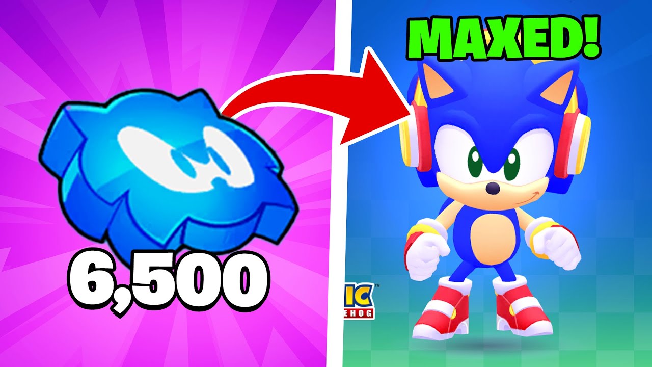 I-COMPLETELY-MAXED-The-NEW-Sonic-Update-In-Squad-Busters