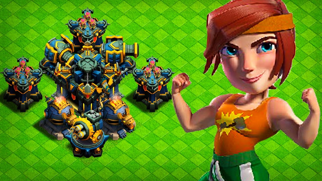IZ-RAKA-V-KRAHA-STAL-MOSHHNEE-l-VOSSTANOVLENIE-RASHERA-TH17-l-CLASH-OF-CLANS