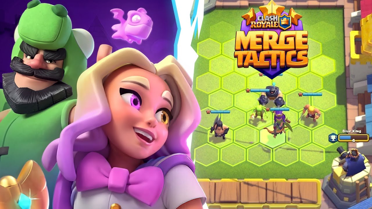 MERGE-TACTICS-CLASH-MINI-uzhe-v-igre-CLASH-ROYALE-LUCHSHIE-TAKTIKI-dlya-NOVICHKOV