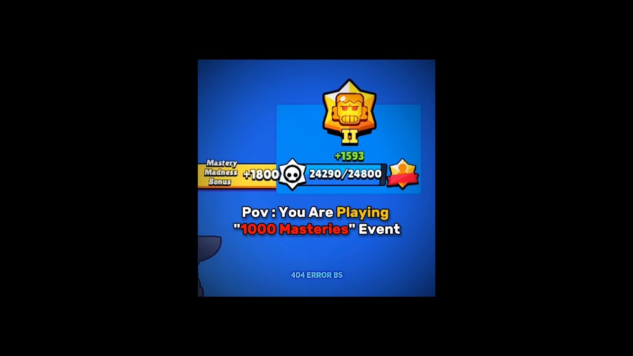 Pov-You-Are-Playing-quot1000-Masteriesquot-Event-brawlstars-1000masteries-shorts