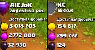 SRAVNIL-FARM-V-RAZNYH-LIGAH-GDE-ISKAT-RESURSY-CLASH-OF-CLANS